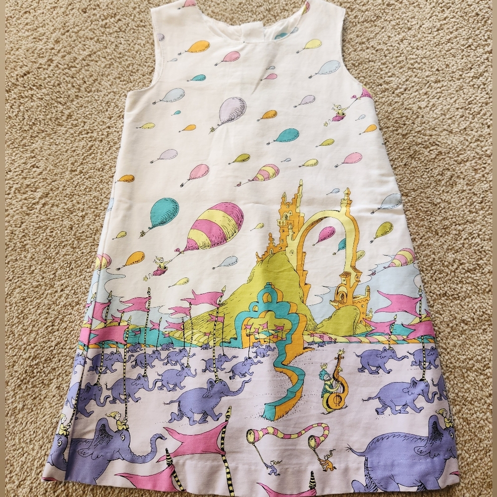 Dr Suess Oh, the Places You'll Go Dress Size 4t